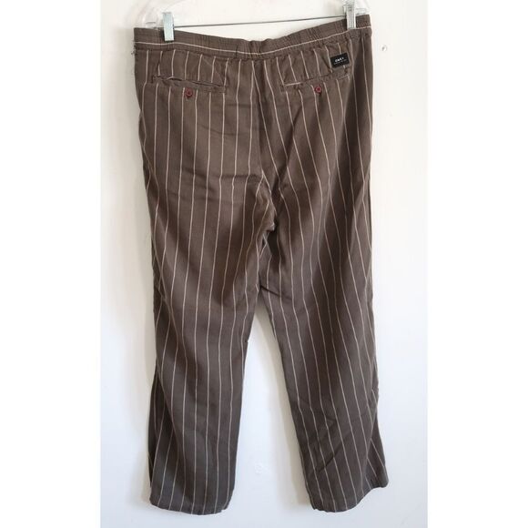 OBEY Worldwide Striped Drawstring Pants - Size Small - Picture 4 of 9